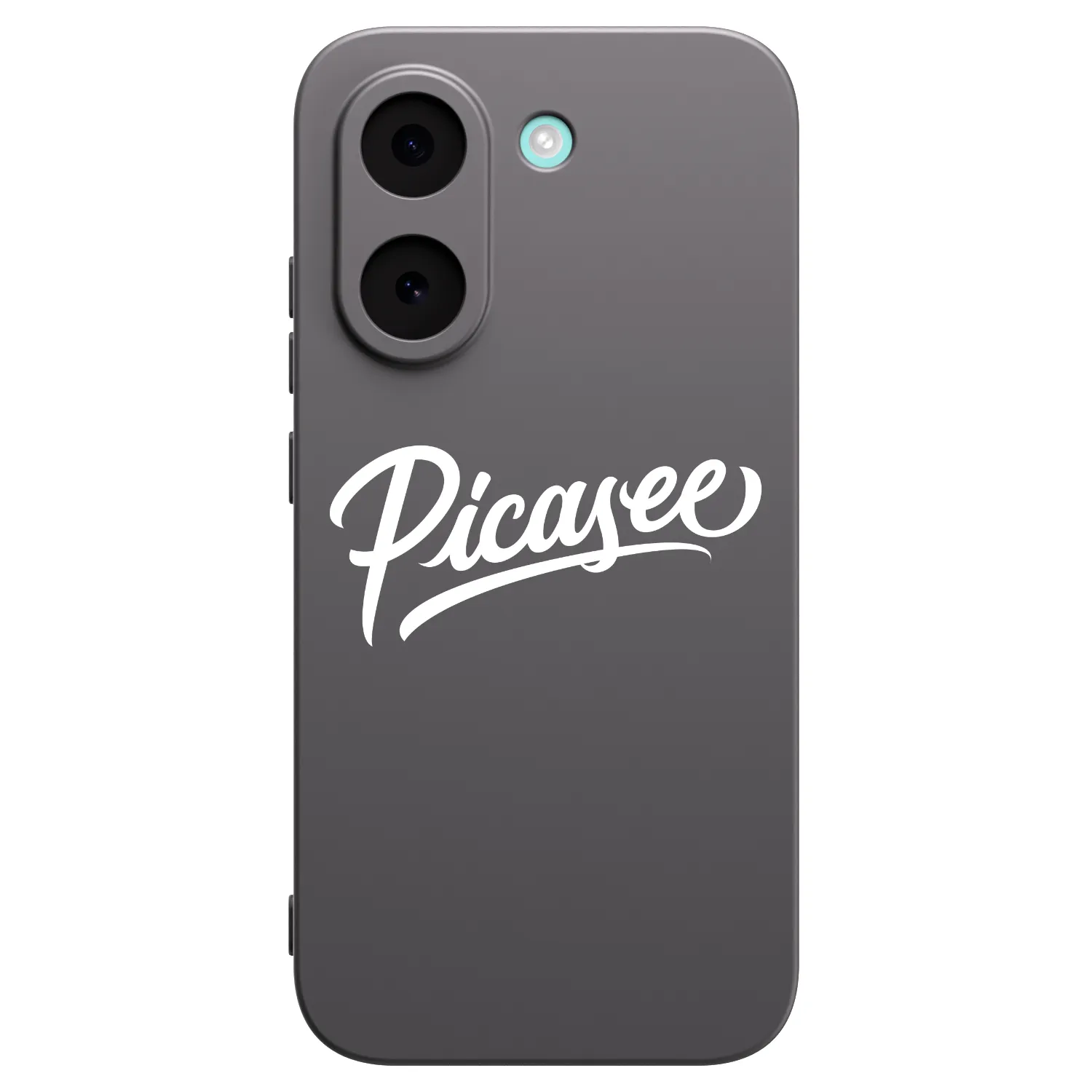 Picasee Xiaomi Poco X8 Pro Hülle - Schwarzes Silikon - Picasee - old logo - white