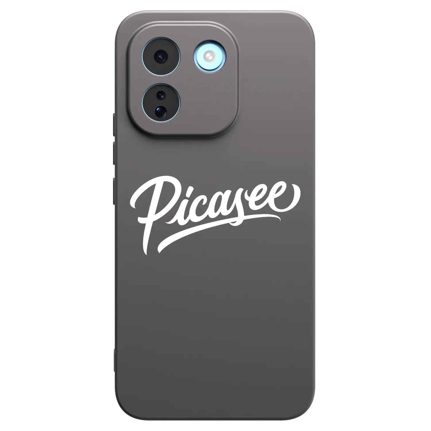 Picasee Xiaomi Redmi Note 17 Pro MAX 5G Hülle - Schwarzes Silikon - Picasee - old logo - white