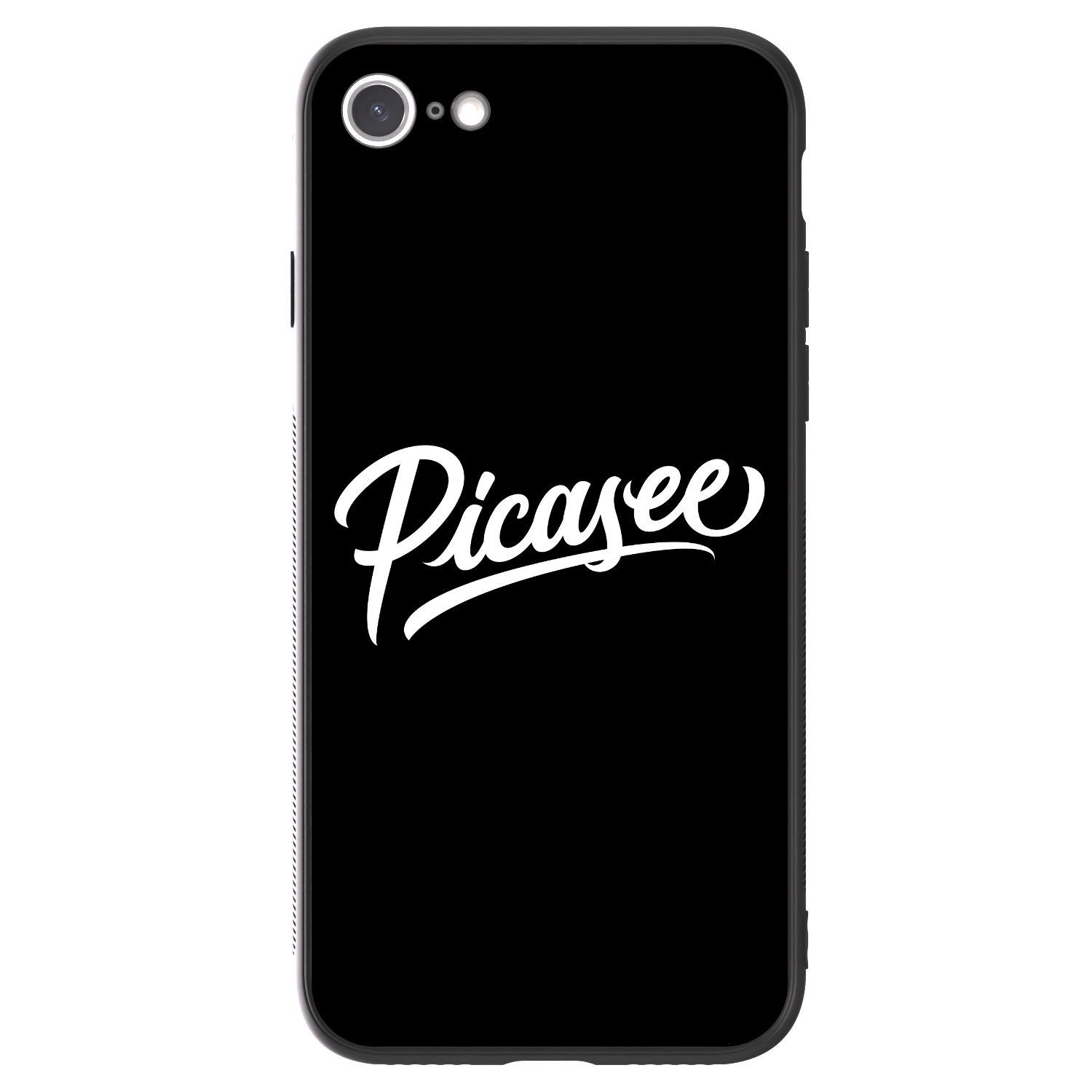 Picasee ULTIMATE CASE für Apple iPhone 7 - Picasee - old logo - white