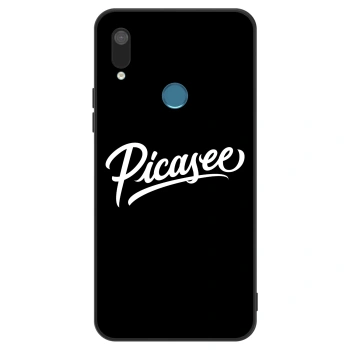 Hülle für Huawei Y7 2019 - Picasee - old logo - white