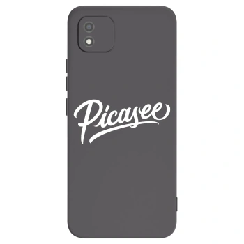 Picasee Realme C11 (2021) Hülle - Schwarzes Silikon - Picasee - old logo - white