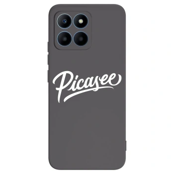 Picasee Honor 70 Lite Hülle - Schwarzes Silikon - Picasee - old logo - white