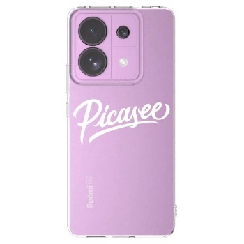 Picasee Xiaomi Redmi Note 13 Pro 5G Hülle - Transparentes Silikon - Picasee - old logo - white