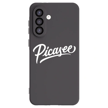Picasee Samsung Galaxy A26 5G A266B Hülle - Schwarzes Silikon - Picasee - old logo - white