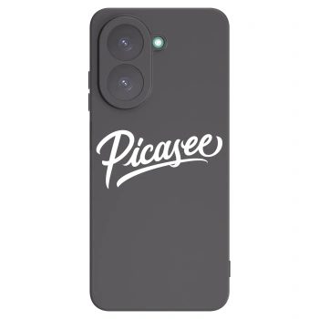 Picasee Xiaomi Redmi A5 Hülle - Schwarzes Silikon - Picasee - old logo - white