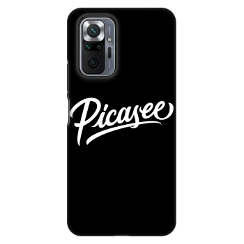 Hülle für Xiaomi Redmi Note 10 Pro - Picasee - old logo - white