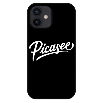 Hülle für Apple iPhone 12 mini - Picasee - old logo - white
