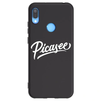 Hülle für Huawei Y6 2019 - Picasee - old logo - white