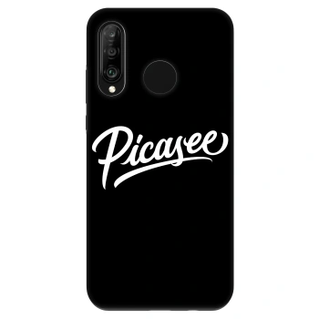 Hülle für Huawei P30 Lite - Picasee - old logo - white