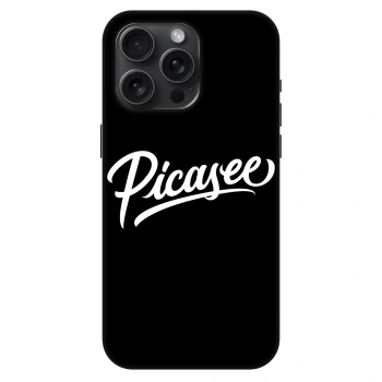 Hülle für Apple iPhone 15 Pro Max - Picasee - old logo - white