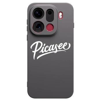Picasee OPPO Find X9 Pro Hülle - Schwarzes Silikon - Picasee - old logo - white