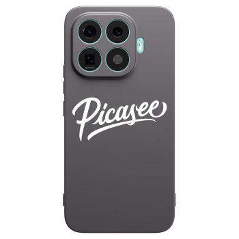 Picasee Xiaomi 17T Pro Hülle - Schwarzes Silikon - Picasee - old logo - white