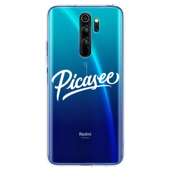 Hülle für Xiaomi Redmi Note 8 Pro - Picasee - old logo - white