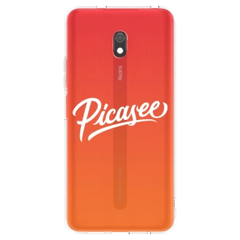 Hülle für Xiaomi Redmi 8A - Picasee - old logo - white