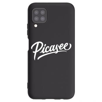 Picasee Huawei P40 Lite Hülle - Schwarzes Silikon - Picasee - old logo - white