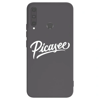 Hülle für Huawei P40 Lite E - Picasee - old logo - white