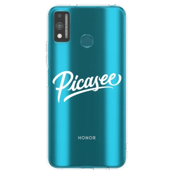 Hülle für Honor 9X Lite - Picasee - old logo - white