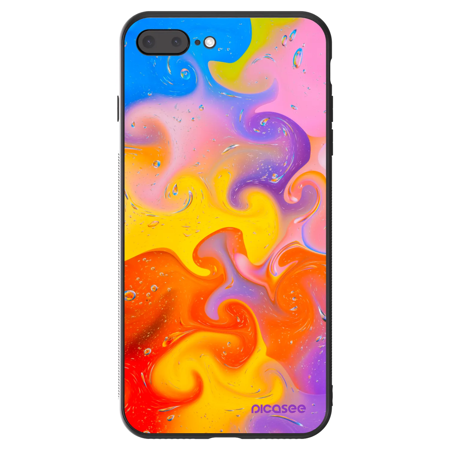 Picasee ULTIMATE CASE für Apple iPhone 7 Plus - Bubbles