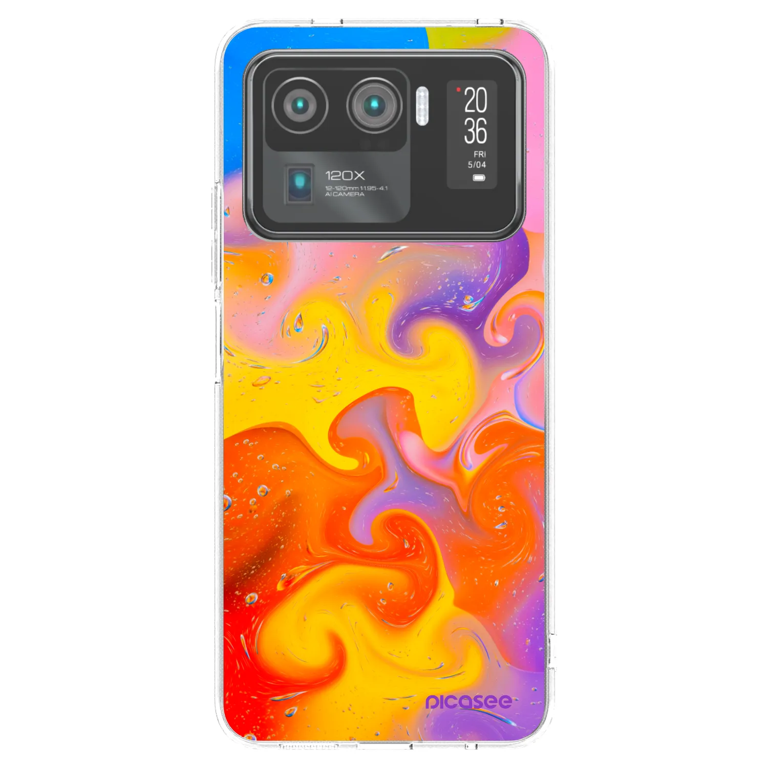 Picasee Xiaomi Mi 11 Ultra Hülle - Transparentes Silikon - Bubbles