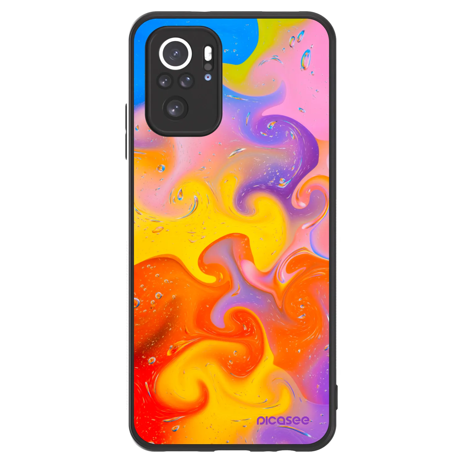 Picasee ULTIMATE CASE für Xiaomi Redmi Note 10S - Bubbles