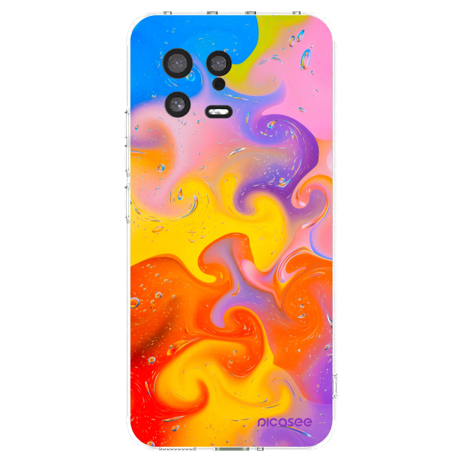 Picasee Xiaomi 13 Hülle - Transparentes Silikon - Bubbles