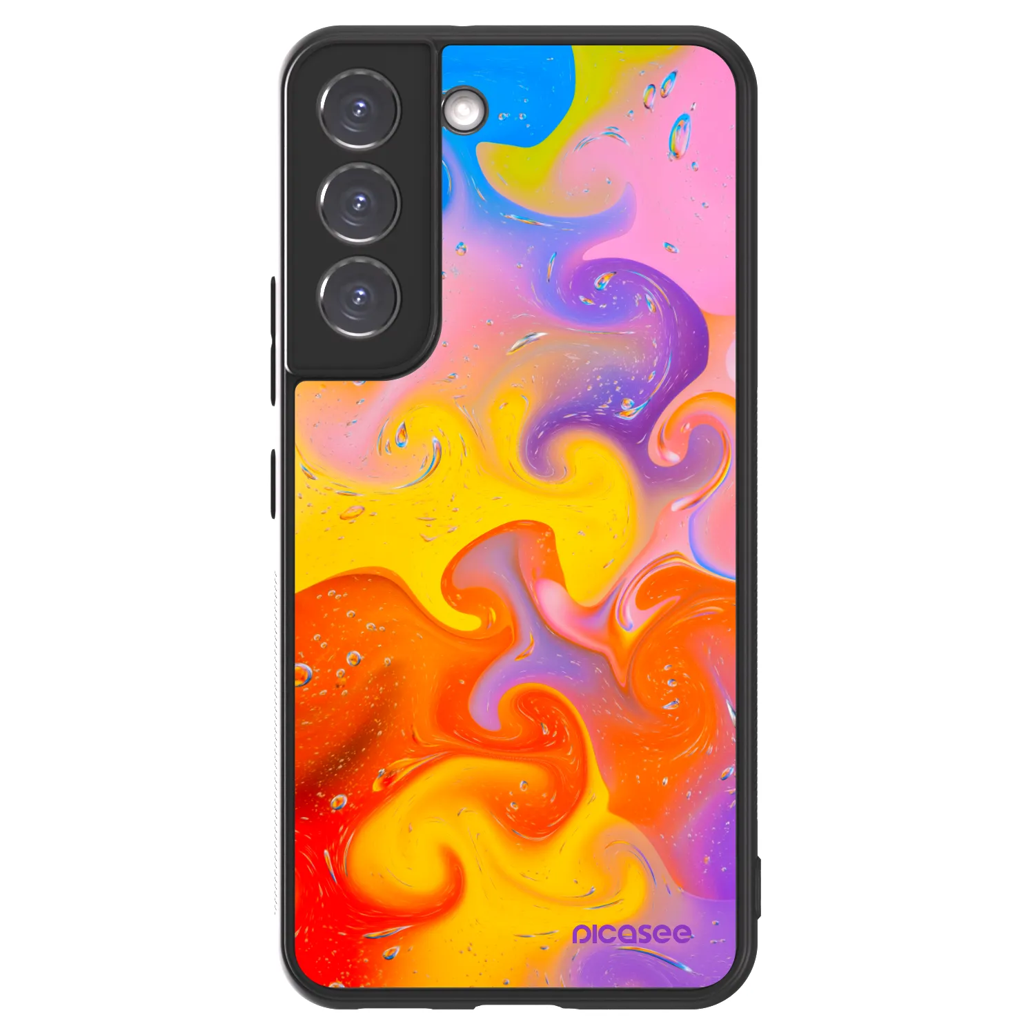 Picasee ULTIMATE CASE PowerShare für Samsung Galaxy S22 5G - Bubbles