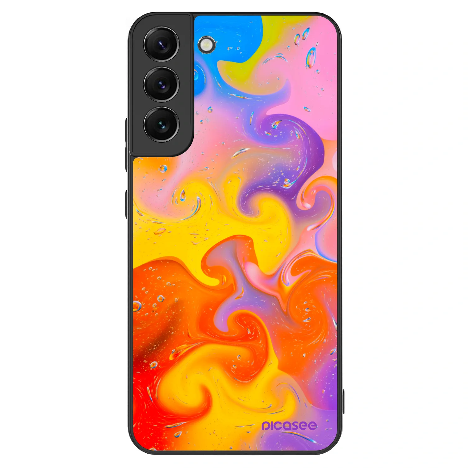 Picasee ULTIMATE CASE PowerShare für Samsung Galaxy S22+ 5G - Bubbles