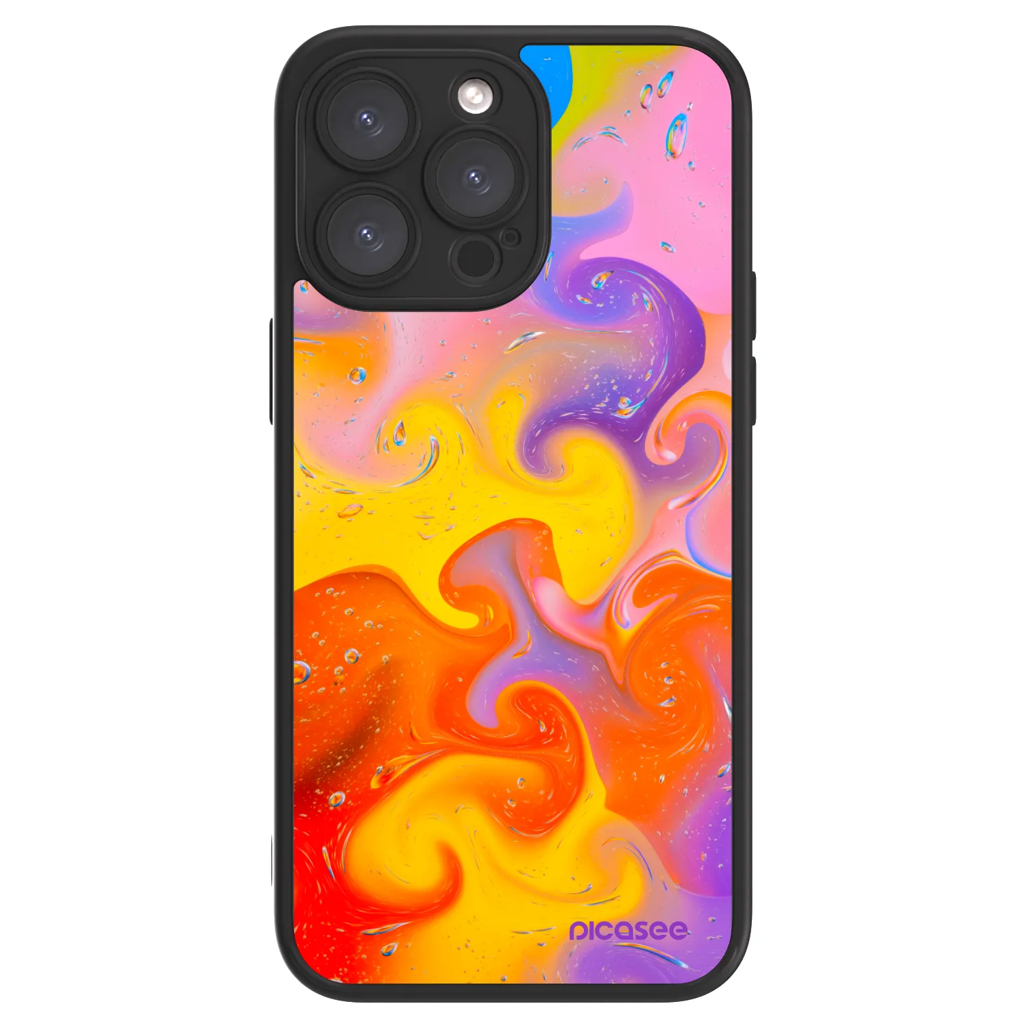 Picasee ULTIMATE CASE MagSafe für Apple iPhone 15 Pro Max - Bubbles