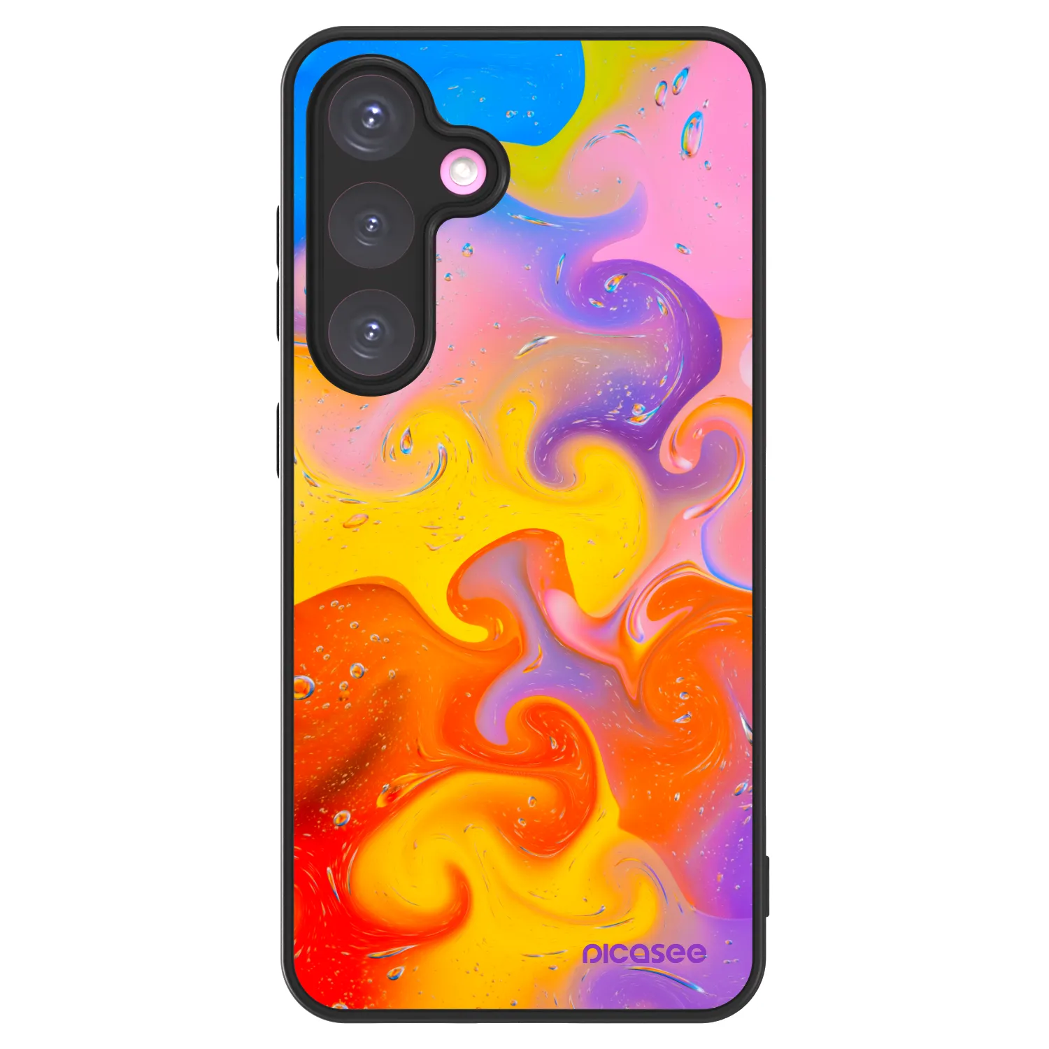 Picasee ULTIMATE CASE PowerShare für Samsung Galaxy S24+ S926B 5G - Bubbles