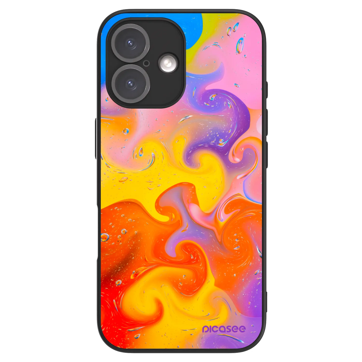 Picasee ULTIMATE CASE für Apple iPhone 16 - Bubbles