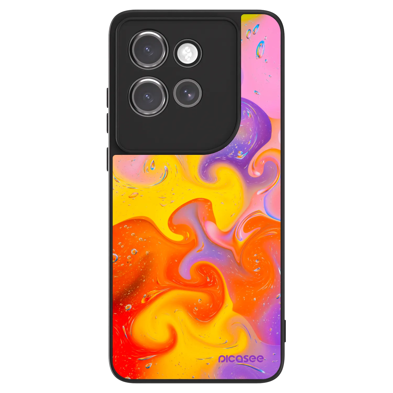 Picasee ULTIMATE CASE für Motorola Edge 50 Neo - Bubbles