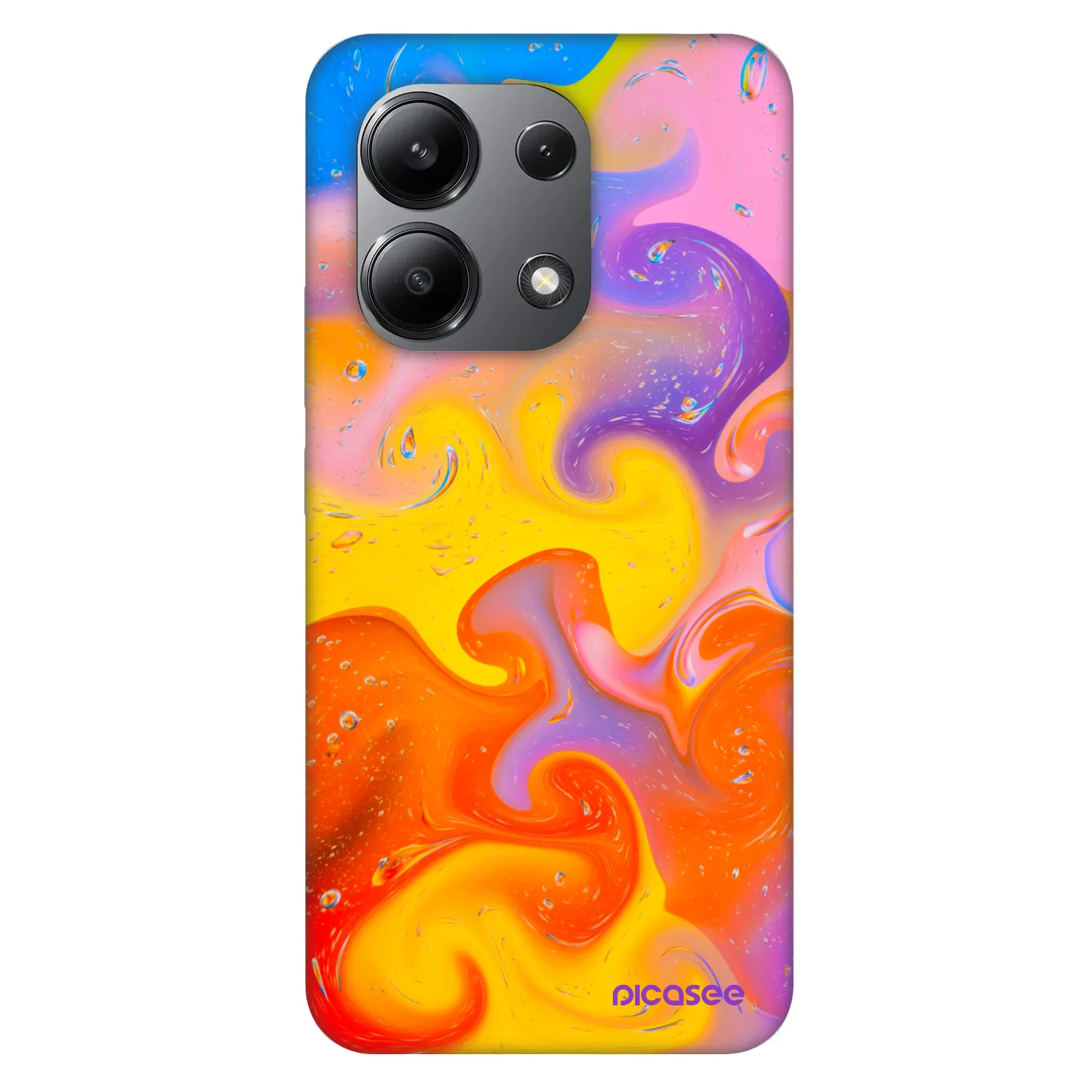 Picasee Fashion Case für Xiaomi Redmi Note 13 4G - Bubbles