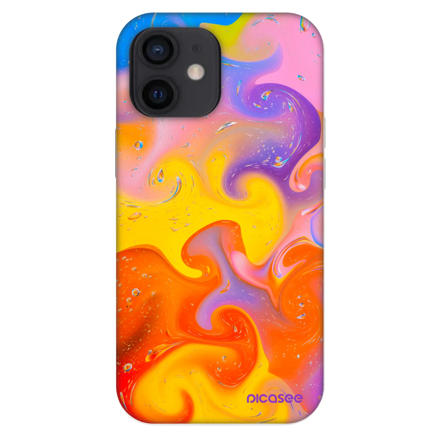 Picasee Fashion Case für Apple iPhone 12 mini - Bubbles
