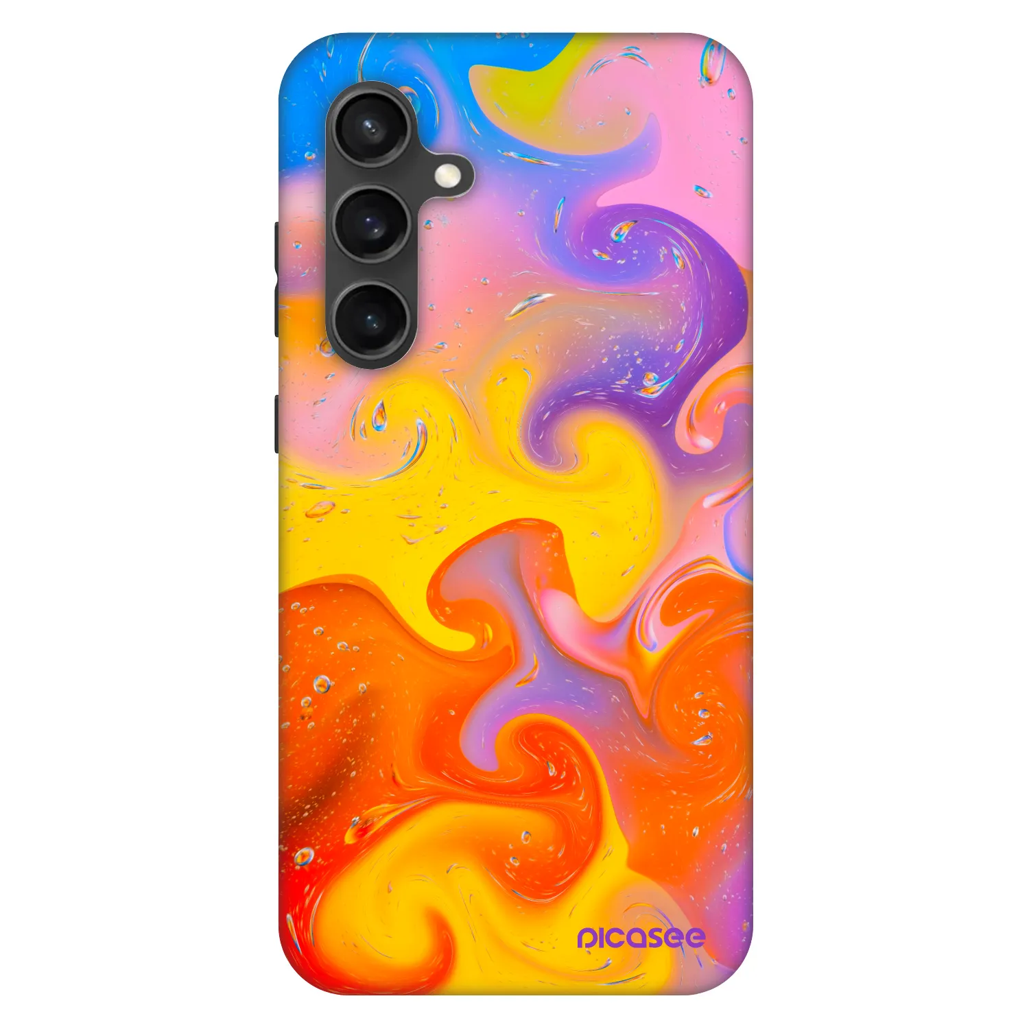 Picasee Fashion Case für Samsung Galaxy S24 FE S721B - Bubbles