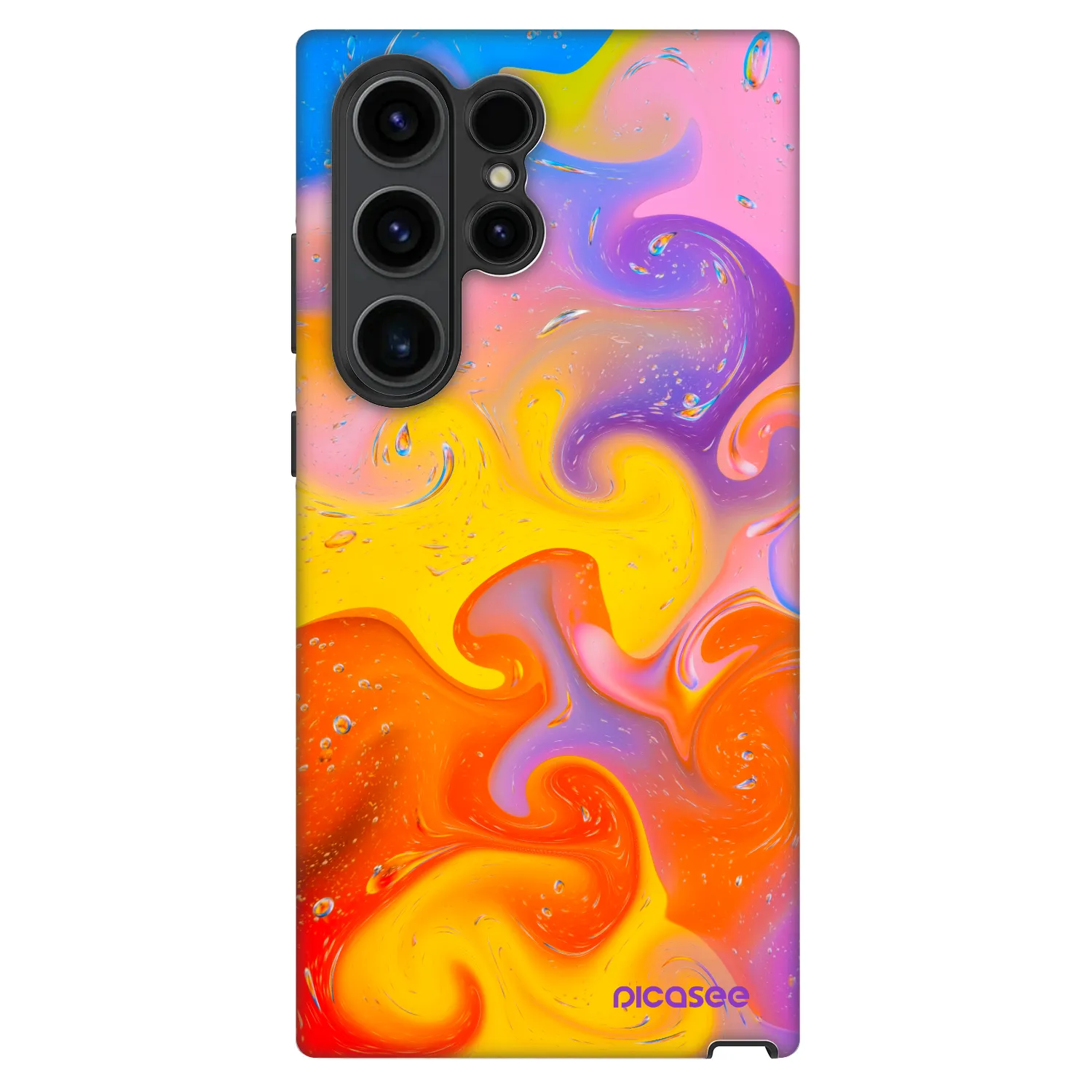 Picasee Fashion Case für Samsung Galaxy S22 Ultra 5G - Bubbles