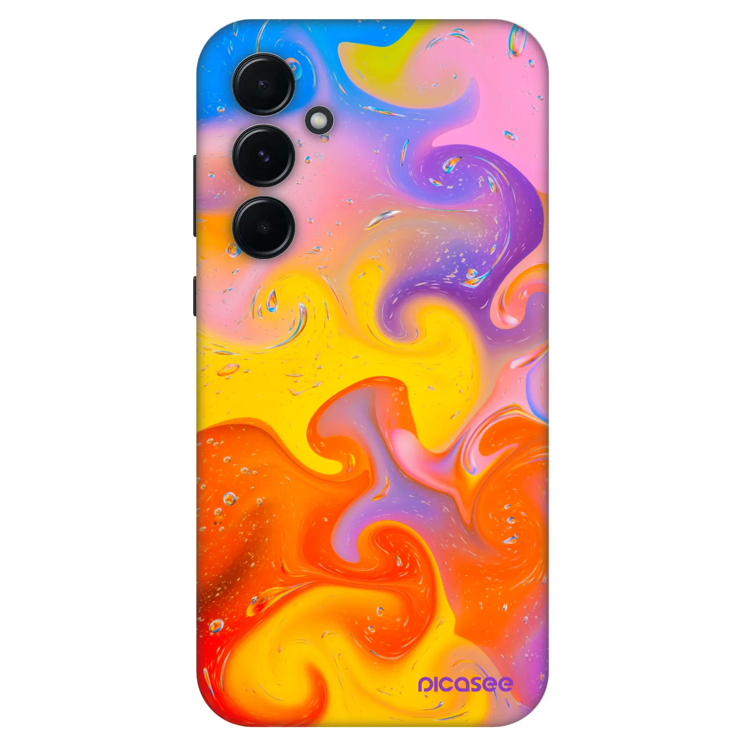 Picasee Fashion Case für Samsung Galaxy A55 5G A556B - Bubbles