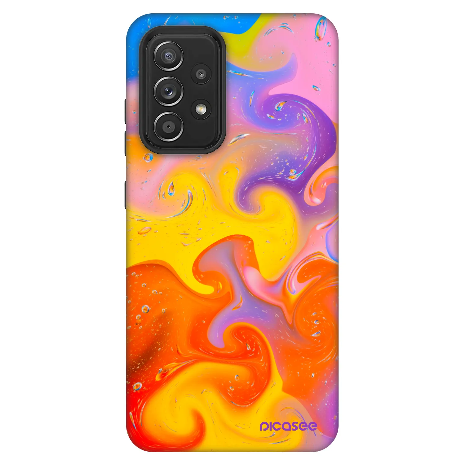 Picasee Fashion Case für Samsung Galaxy A52s 5G A528B - Bubbles