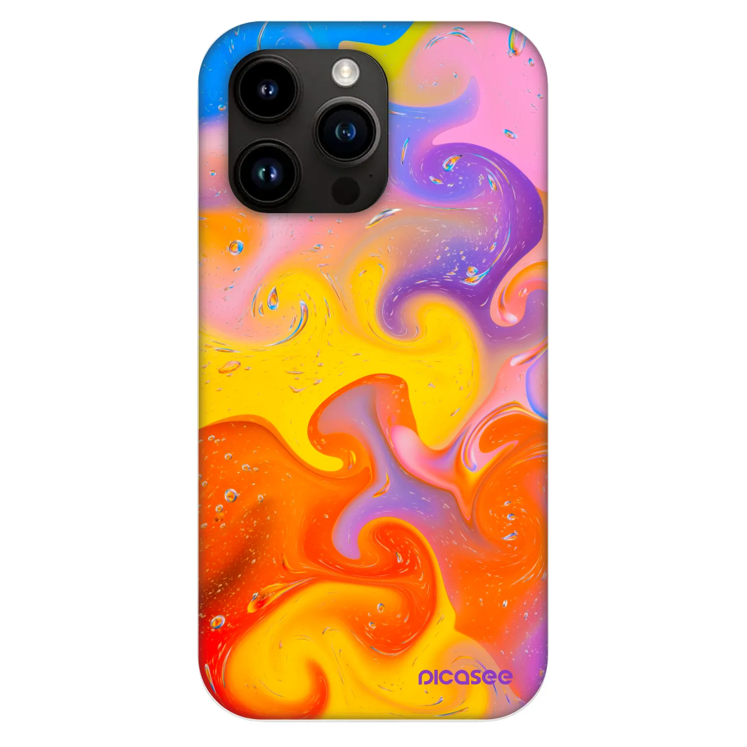 Picasee Fashion Case MagSafe für Apple iPhone 13 Pro - Bubbles
