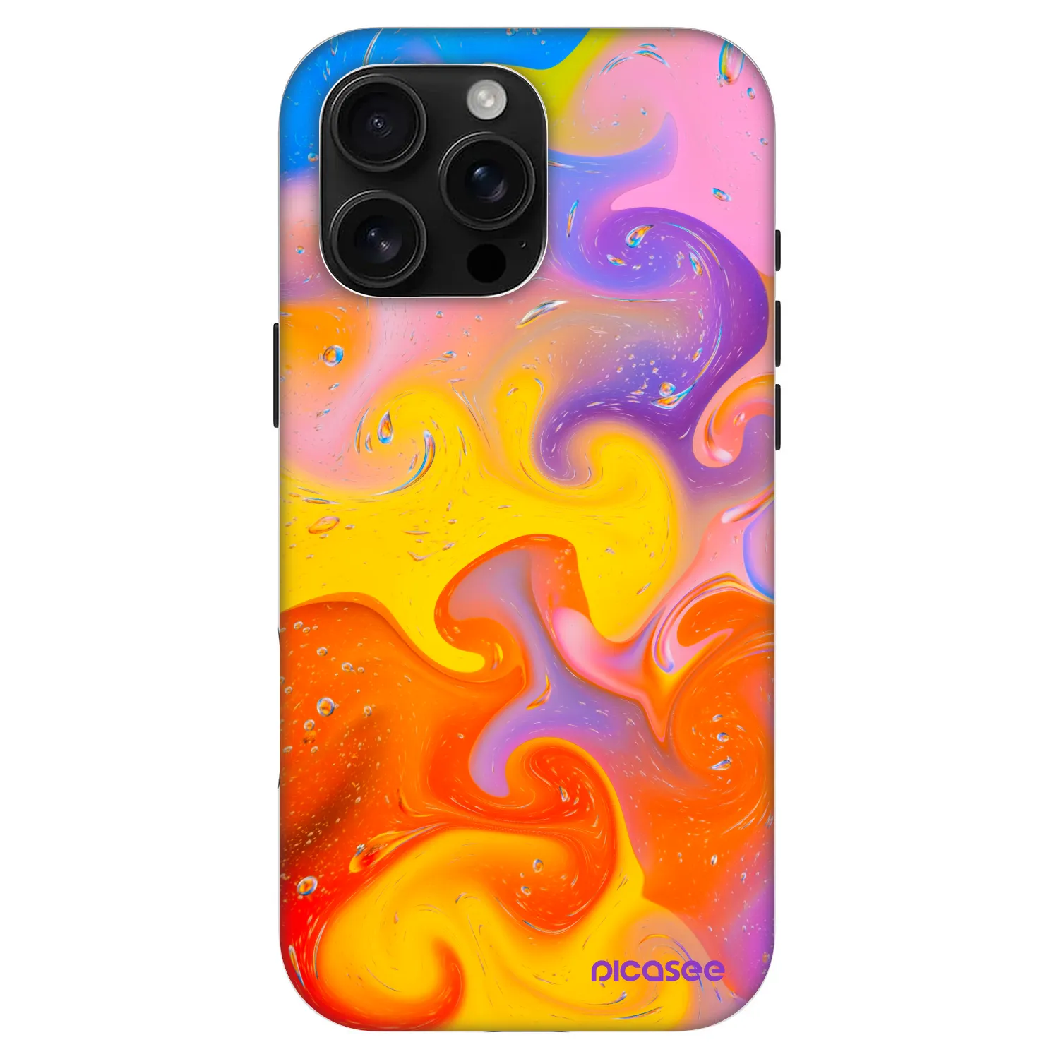 Picasee Fashion Case MagSafe für Apple iPhone 16 Pro Max - Bubbles