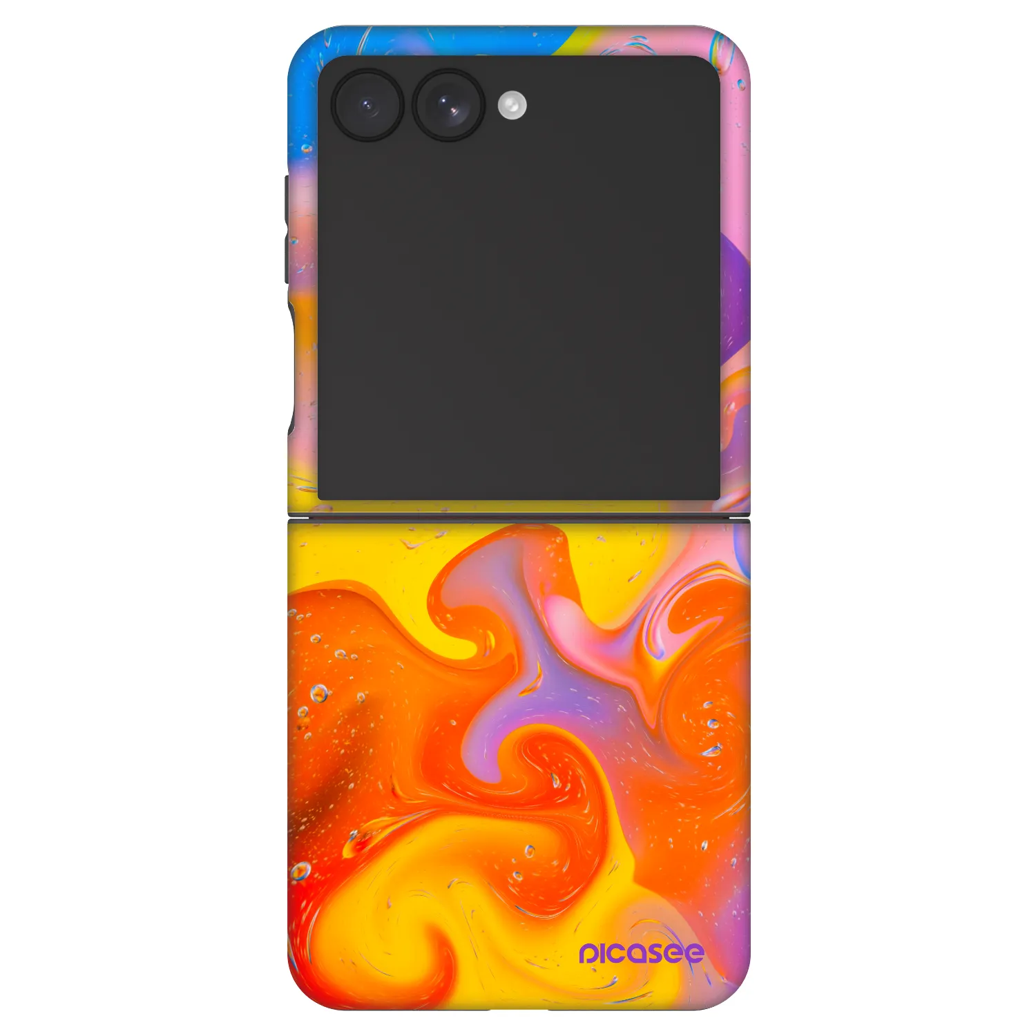 Picasee Fashion Case für Samsung Galaxy Z Flip7 5G - Bubbles