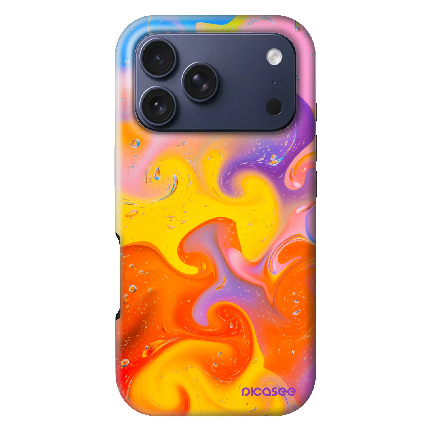 Picasee Fashion Case MagSafe für Apple iPhone 18 Pro - Bubbles