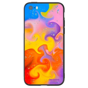 Hülle für Apple iPhone 5/5S/SE - Bubbles