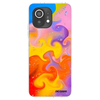 Picasee Xiaomi Mi 11 Hülle - Transparentes Silikon - Bubbles