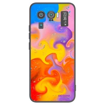 Picasee Xiaomi Mi 11 Ultra Hülle - Schwarzes Silikon - Bubbles