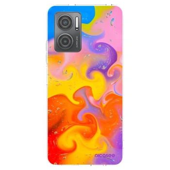 Picasee Xiaomi Redmi 10 5G Hülle - Transparentes Silikon - Bubbles
