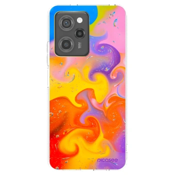 Picasee Xiaomi Poco X5 Pro Hülle - Schwarzes Silikon - Bubbles