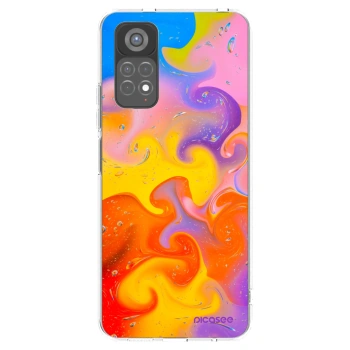 Picasee Xiaomi Redmi Note 11S 5G Hülle - Transparentes Silikon - Bubbles