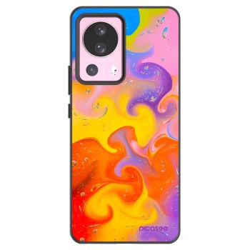 Picasee Xiaomi 13 Lite Hülle - Schwarzes Silikon - Bubbles