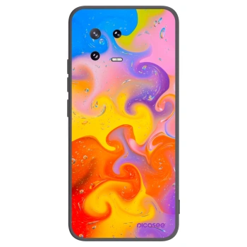 Picasee Xiaomi 13 Pro Hülle - Schwarzes Silikon - Bubbles