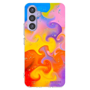 Picasee Samsung Galaxy A54 5G A546B Hülle - Transparentes Silikon - Bubbles